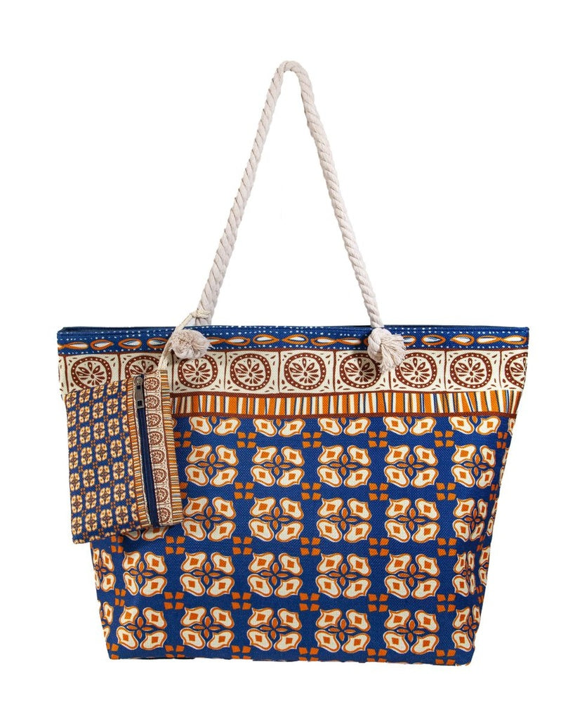 BOLSO ESTAMPADO DE PLAYA INDIA
