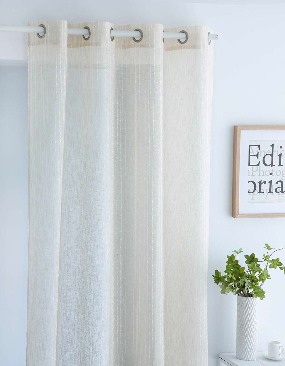 CORTINA IM MANILA BEIGE FUN&DECO
