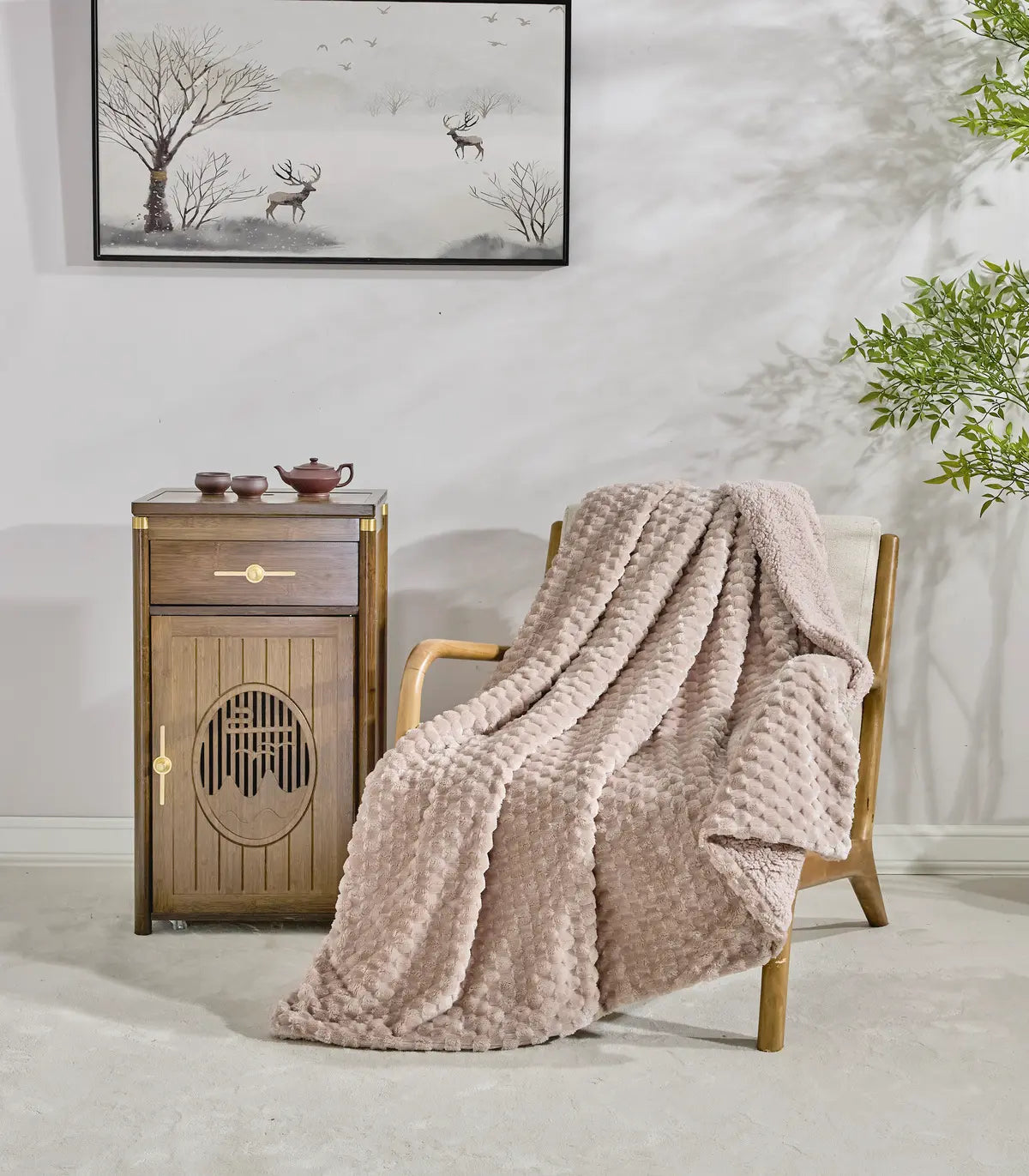 MANTA NAT PERLA BEIGE MIRACLE