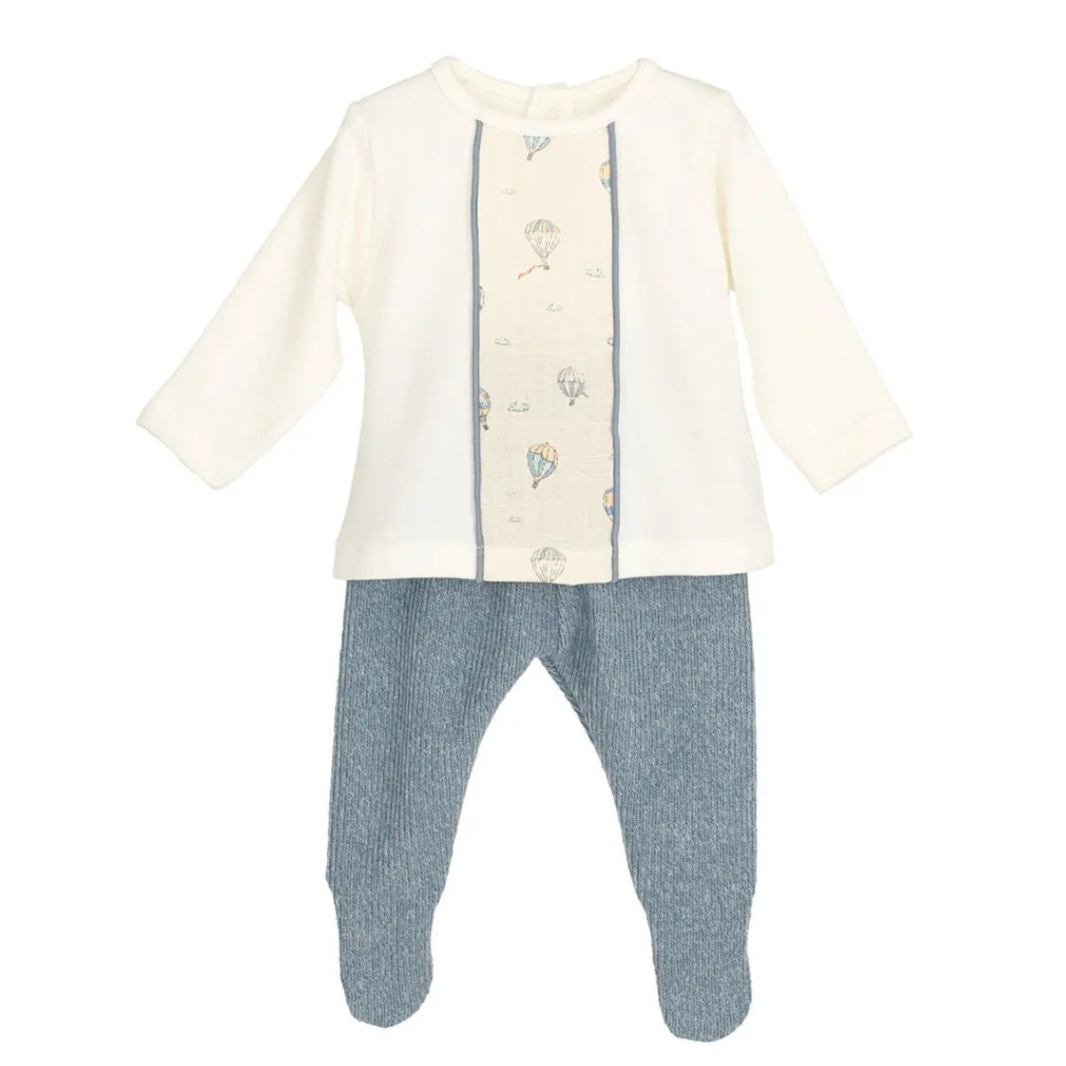 CONJUNTO POLAINA 11181 ANEMOI CELESTE CALAMARO