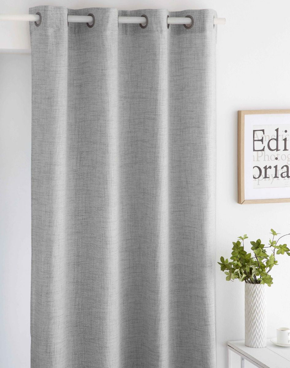 CORTINA IM ALAIA 140X270 GRIS FUN&DECO
