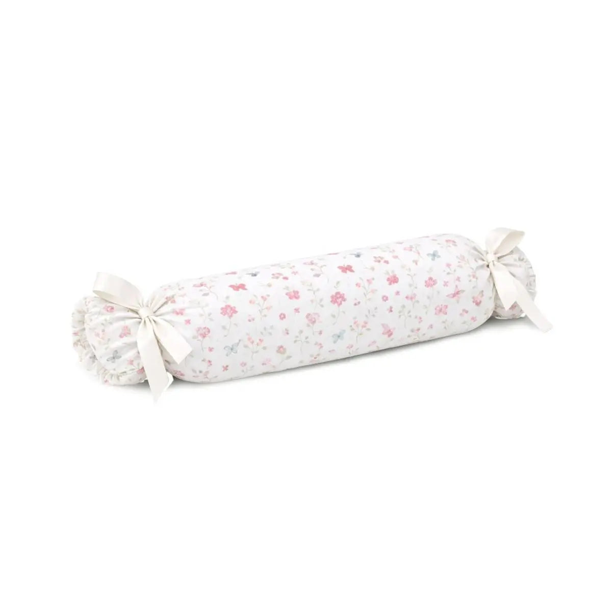 COJIN ANTIVUELCO MODELO FLORES PETALOS ROSA INTERBABY