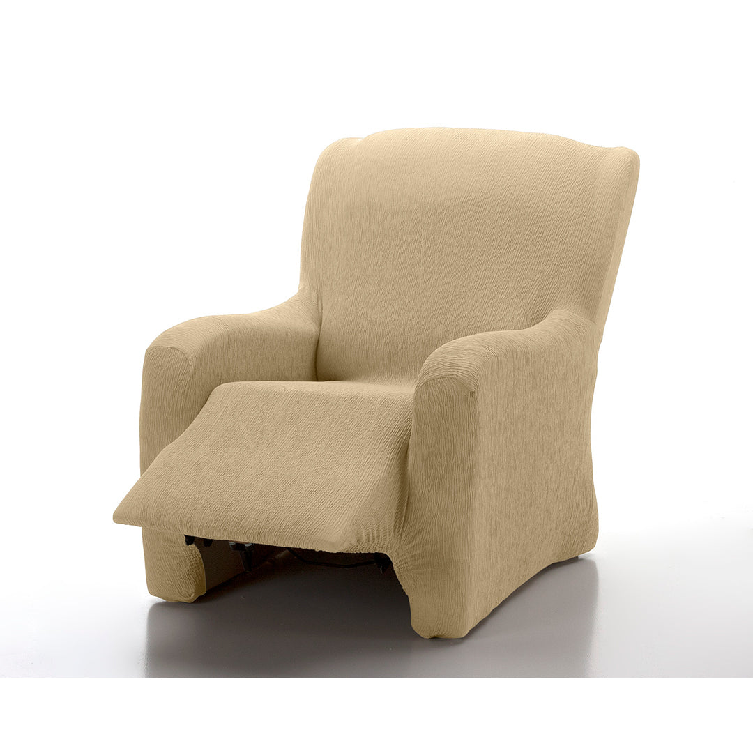 FUNDA SILLON RELAX 1 PIEZA JARA BEIGE CASA TEXTIL