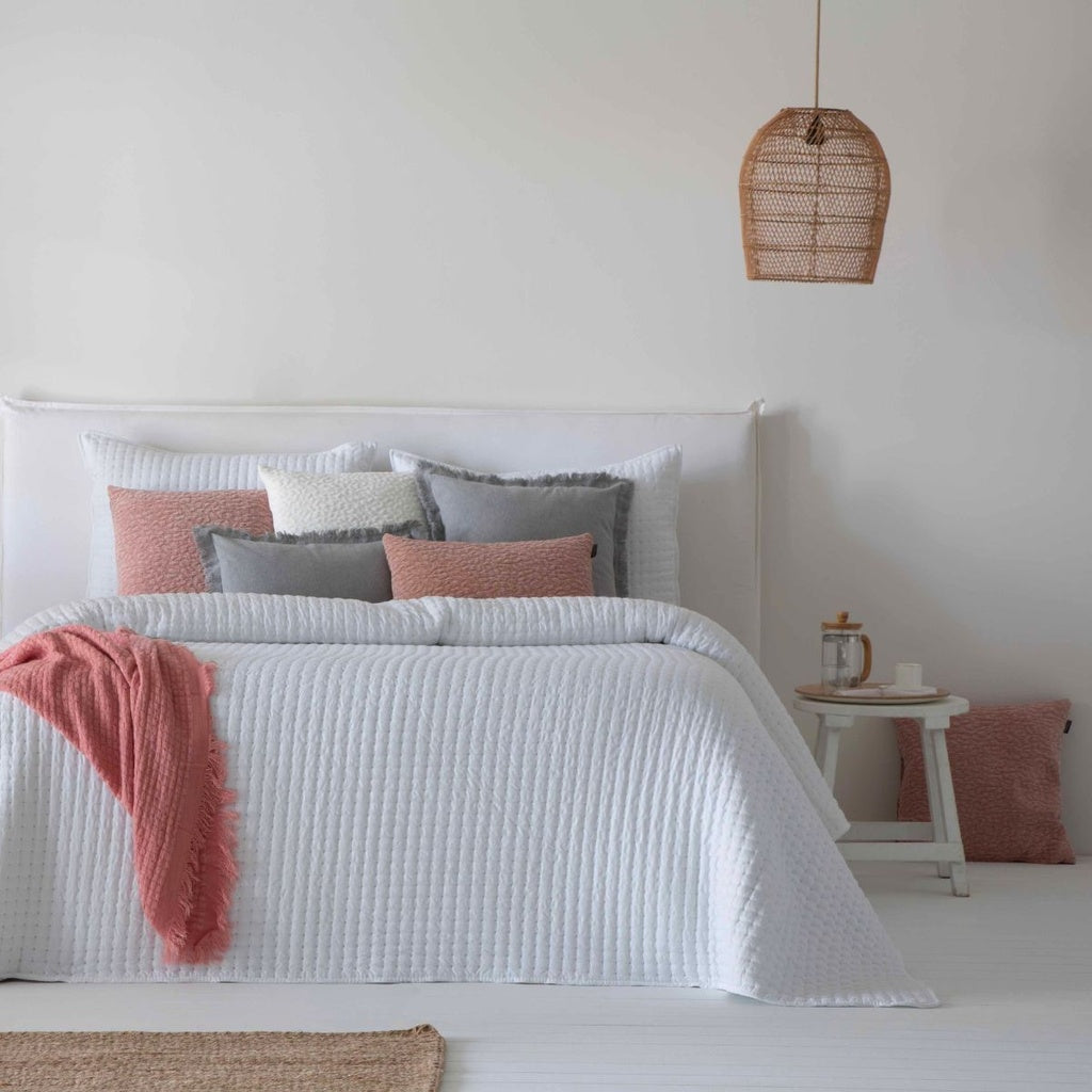 COLCHA IM BOUTI AZARA BLANCO FUN&DECO