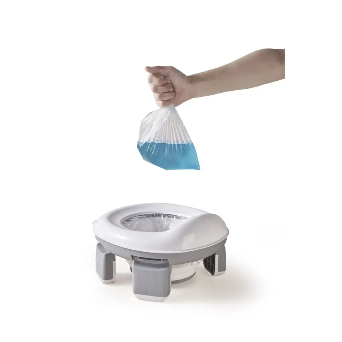 BABY WC REDUCTOR BCO/GRIS INTERBABY