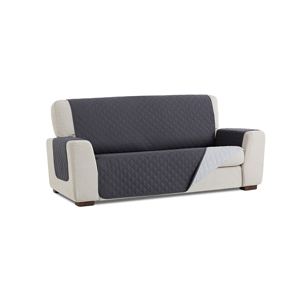 REVERSIBLE QUILTED SOFA COVER
