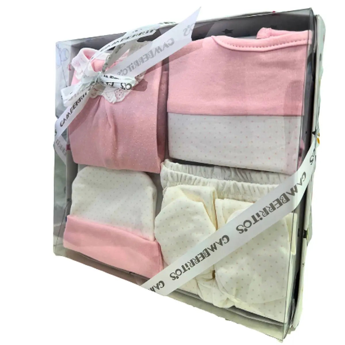 JUEGO PUNTILLA 4 PCS 11037 ROSA GAMBERRITOS