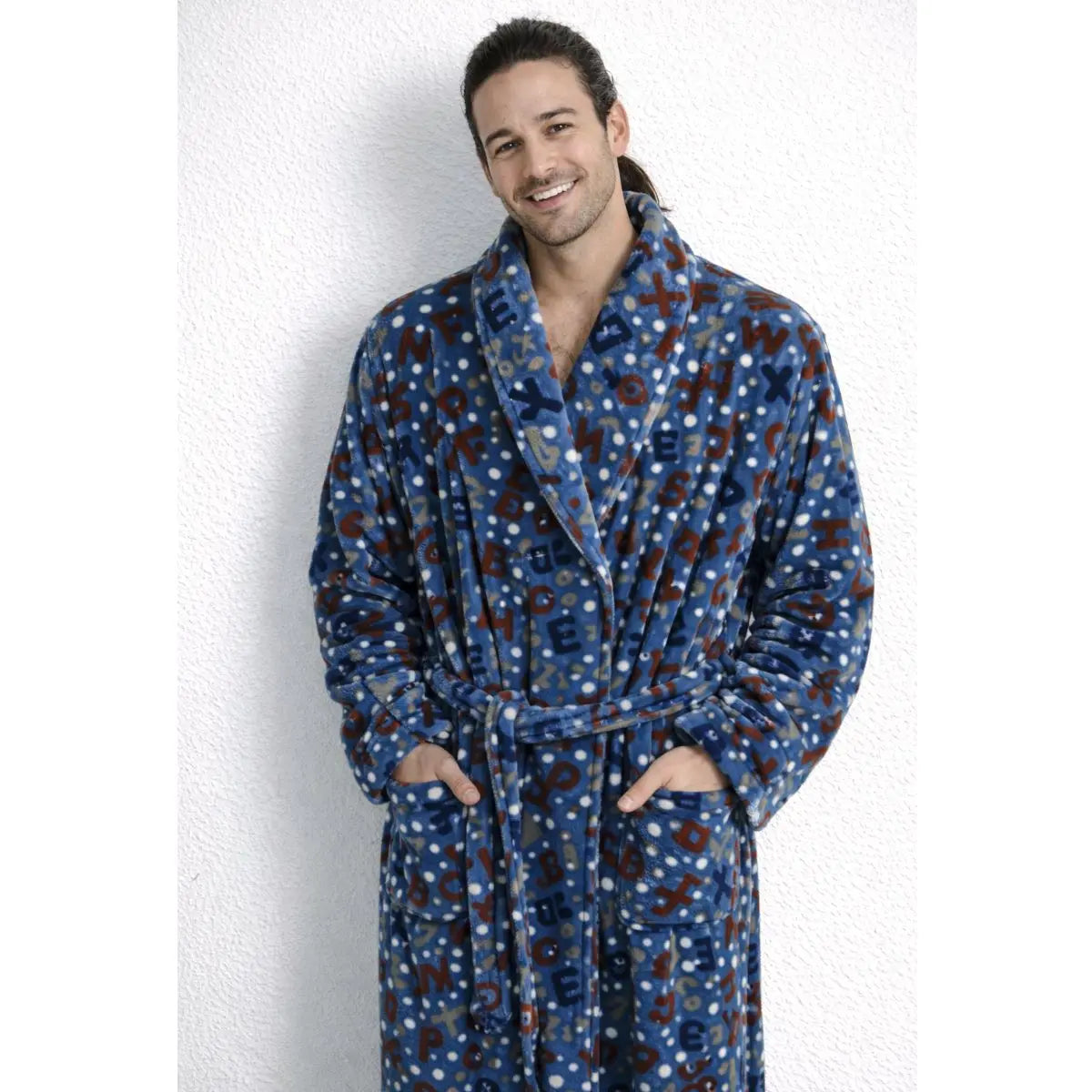 BATA HOMBRE CORALINA LETRAS 1087 AZUL LIN