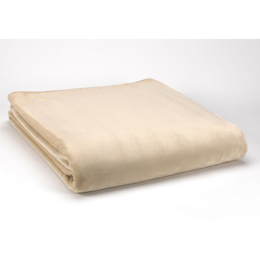 MANTA TERCIOPELO B93 COLOR BEIGE MORA