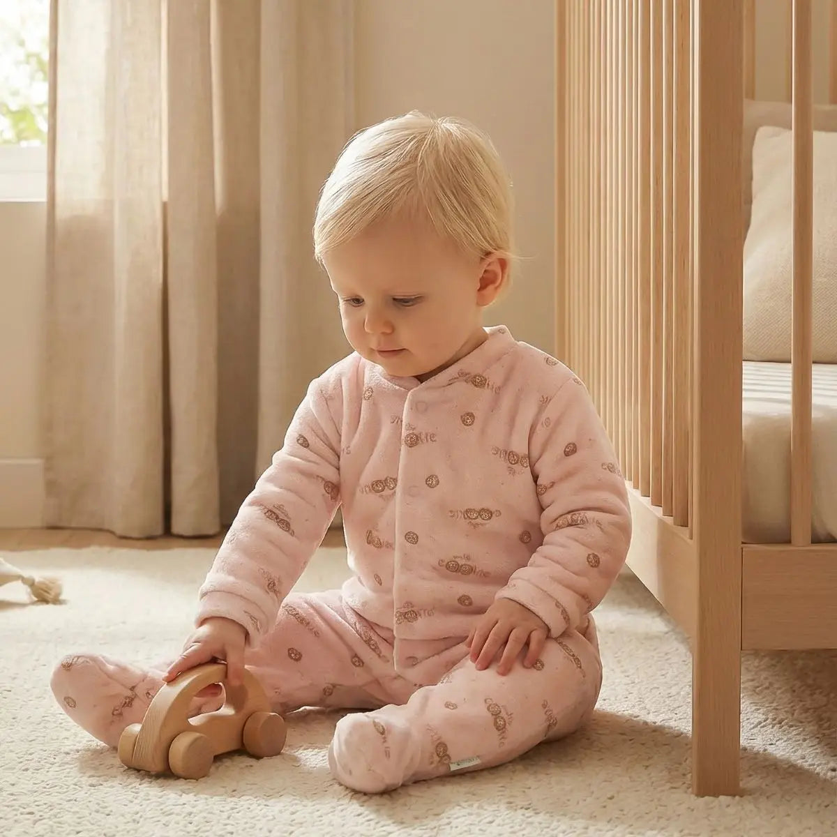 PELELE BEBE VELOUR 8022 WATERLEMON