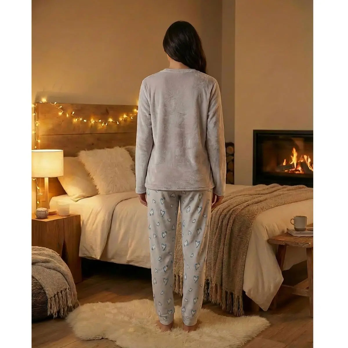 PIJAMA MUJER SPANDEX 8638 WATERLEMON