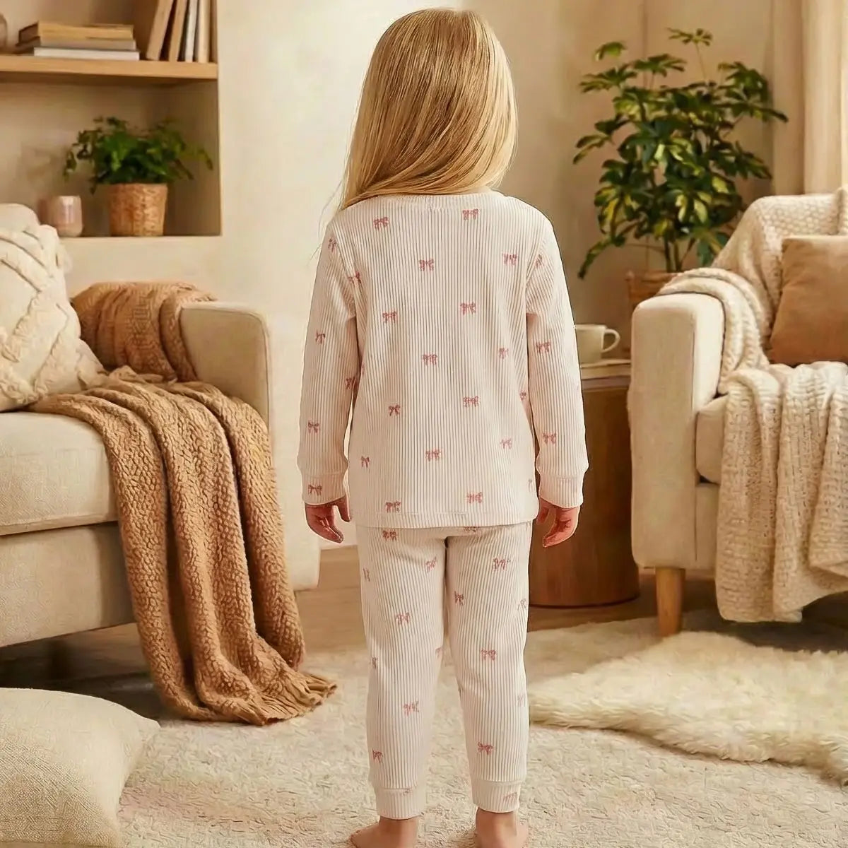 PIJAMA NIÑA INFANTIL SPANDEX 8228 WATERLEMON