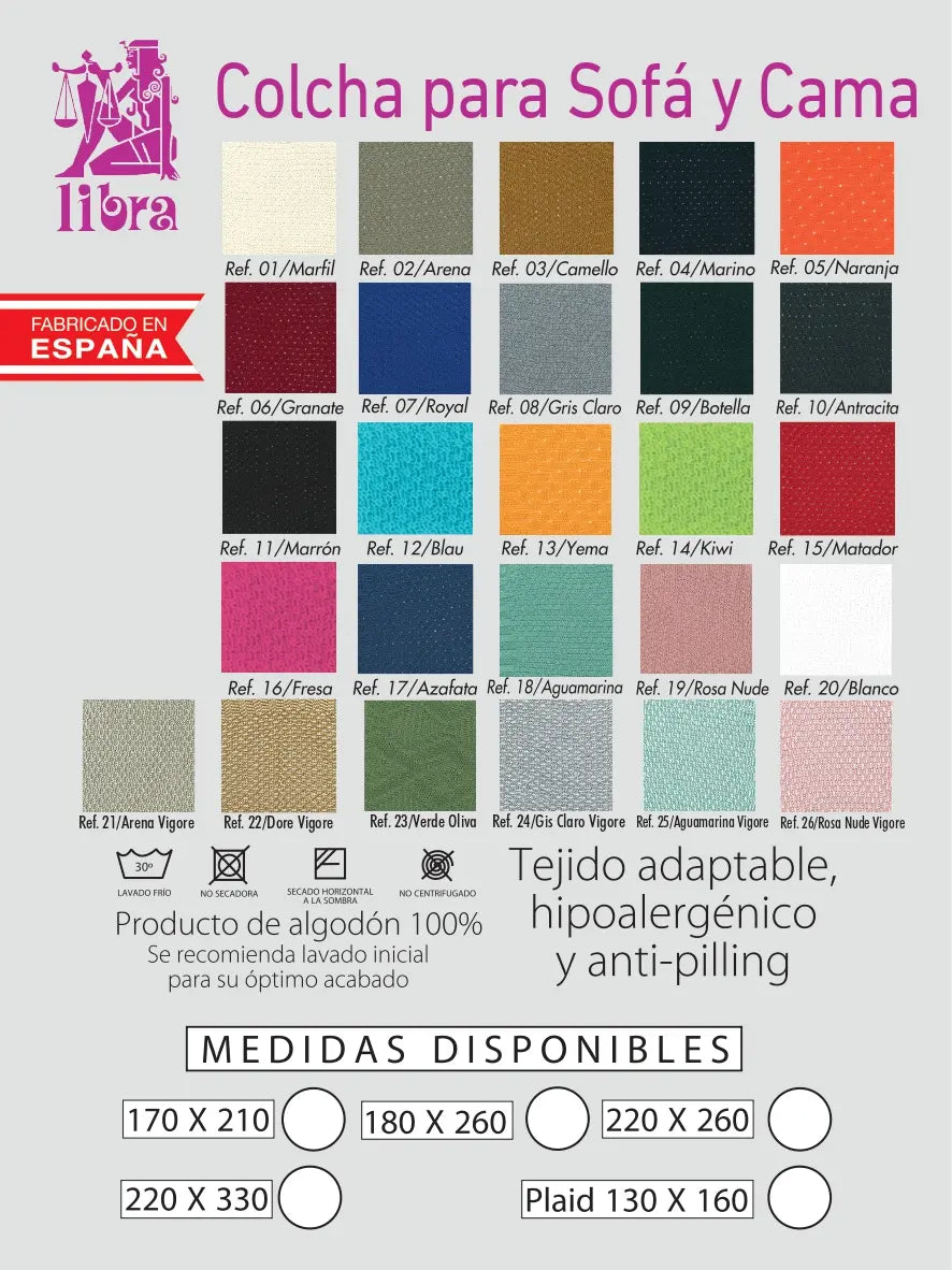 PIE DE CAMA GRANITO BORLAS 60X225 MARFIL LIBRA