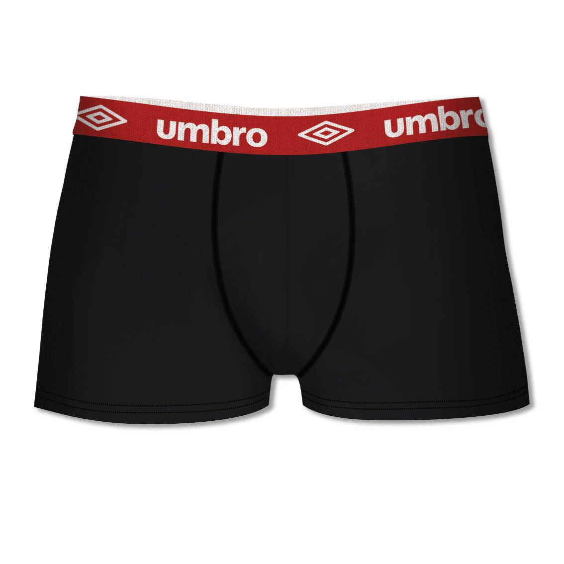 PACK 4 BOXER HOMBRE ALGODÓN GLD NEGRO UMBRO
