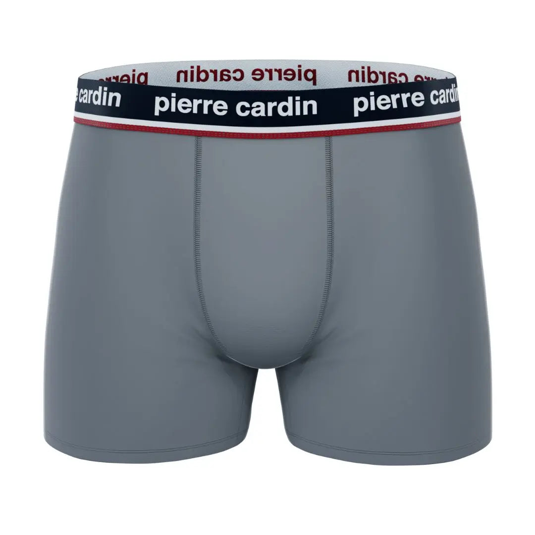 PACK 2 BOXER HOMBRE ALGODÓN BCX2/FR/AS4 BLACK + GREY PIERRE CARDIN