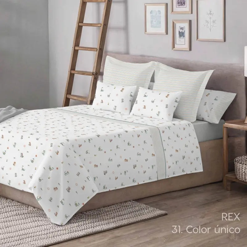 JUEGO DE SABANAS TELA REX KABELY KIDS