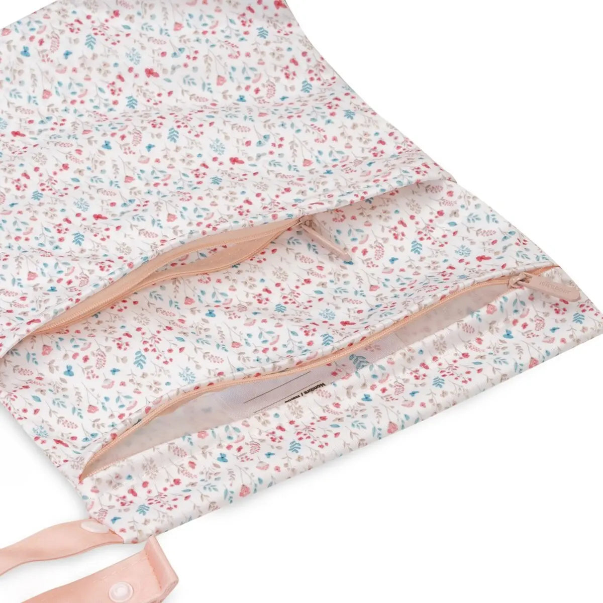 SET PACK2 BOLSA ROPA IMPERMEABLE MODELO PETALOS ROSA INTERBABY