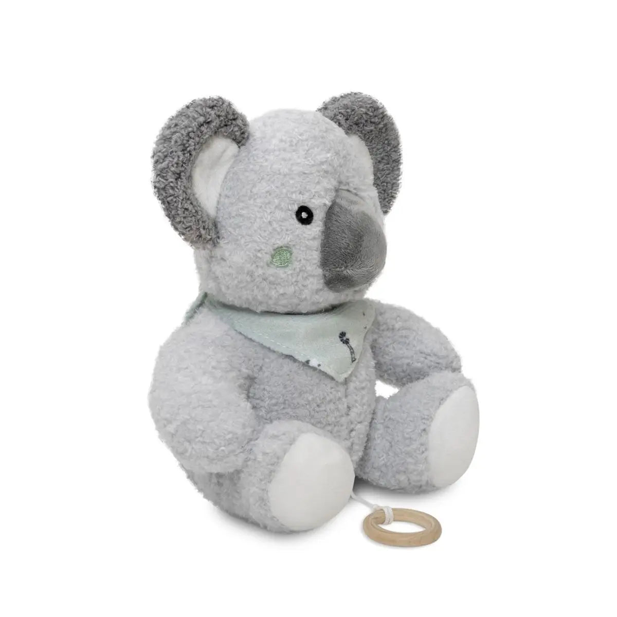 PELUCHE MEDIANO MUSICAL MODELO GRANJA KOALA VERDE INTERBABY