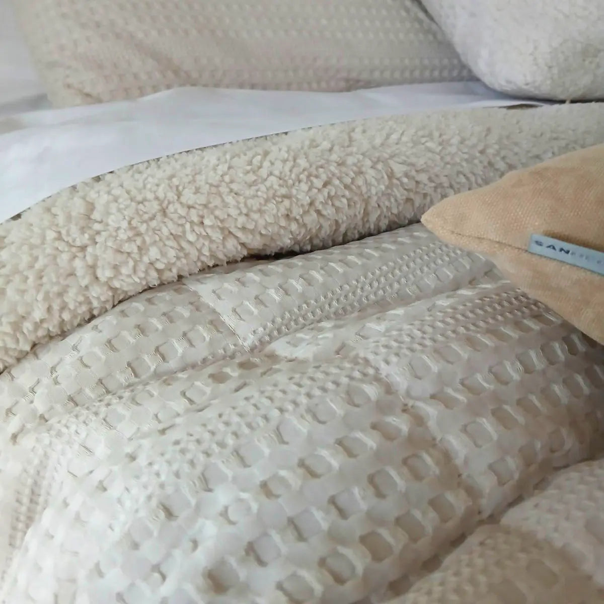 CONFORTER JACQUARD MODELO SALCE C/01 BLANCO SANDECO