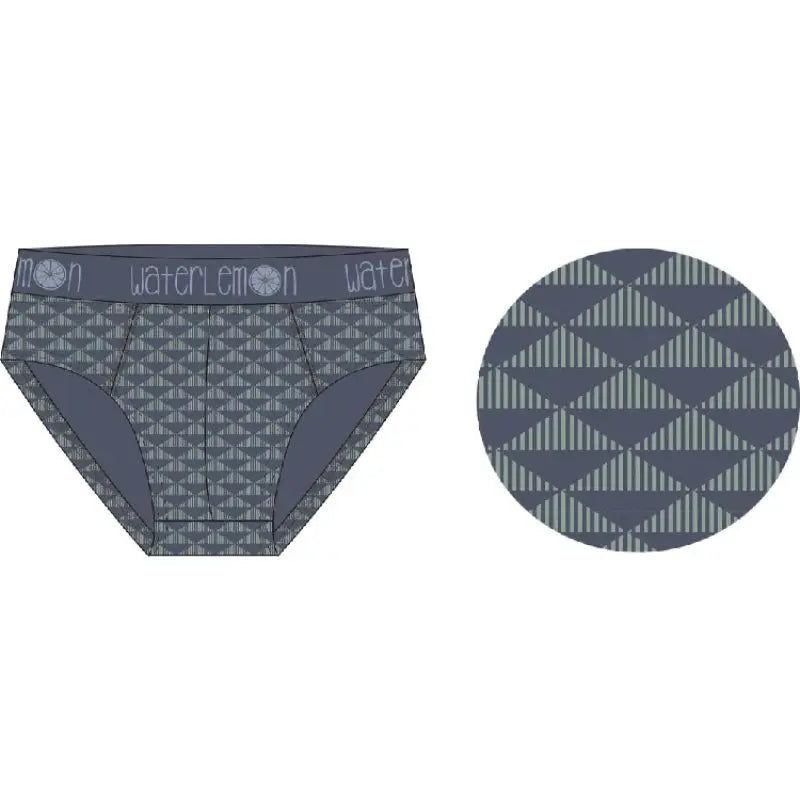 PACK 2 SLIP HOMBRE REF 320 GEOMETRIC WATERLEMON