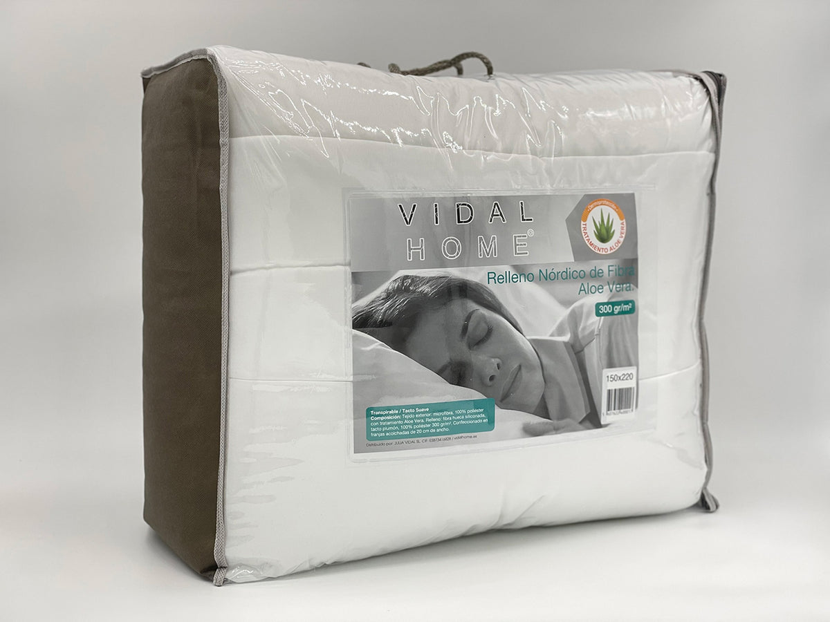 RELLENO NÓRDICO FIBRA ALOE VERA 300GR VIDAL HOME