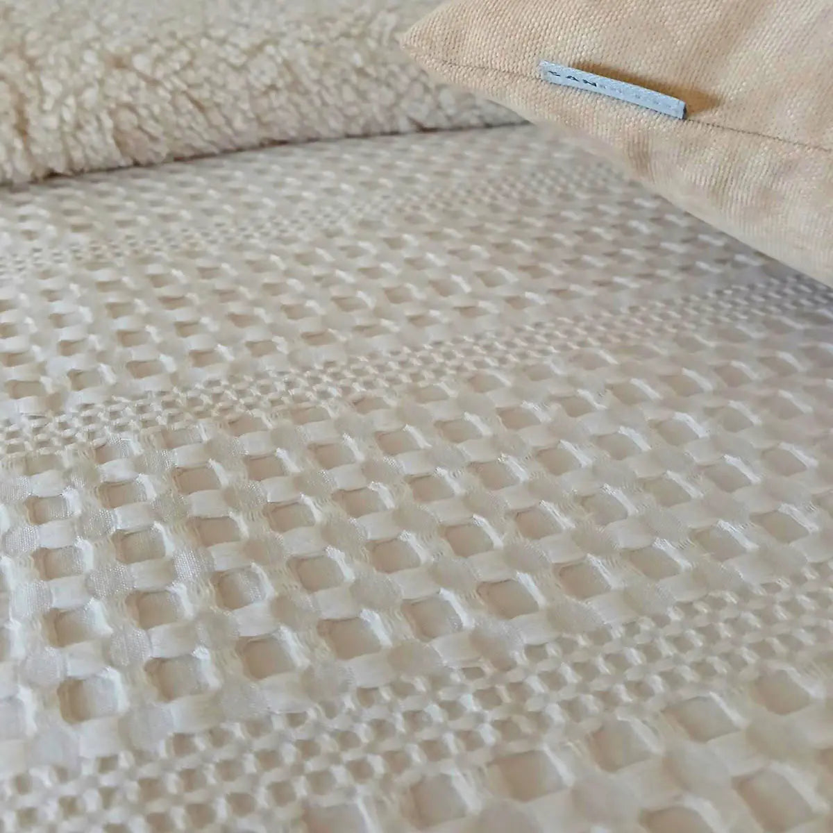CONFORTER JACQUARD MODELO SALCE C/02 BEIGE SANDECO