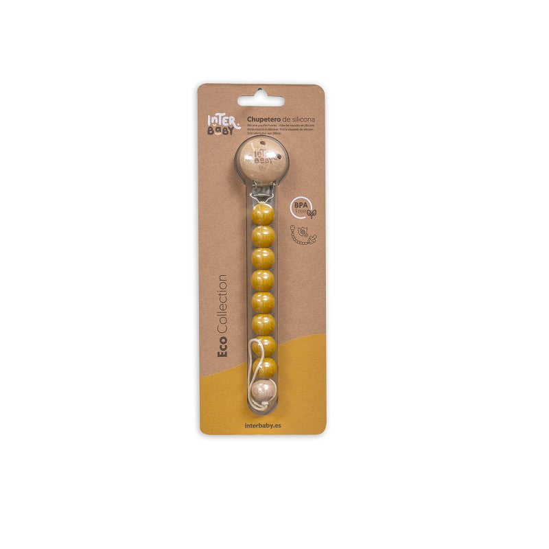 CHUPETERO SILICONA SI003-75 OCRE TIERRA INTERBABY