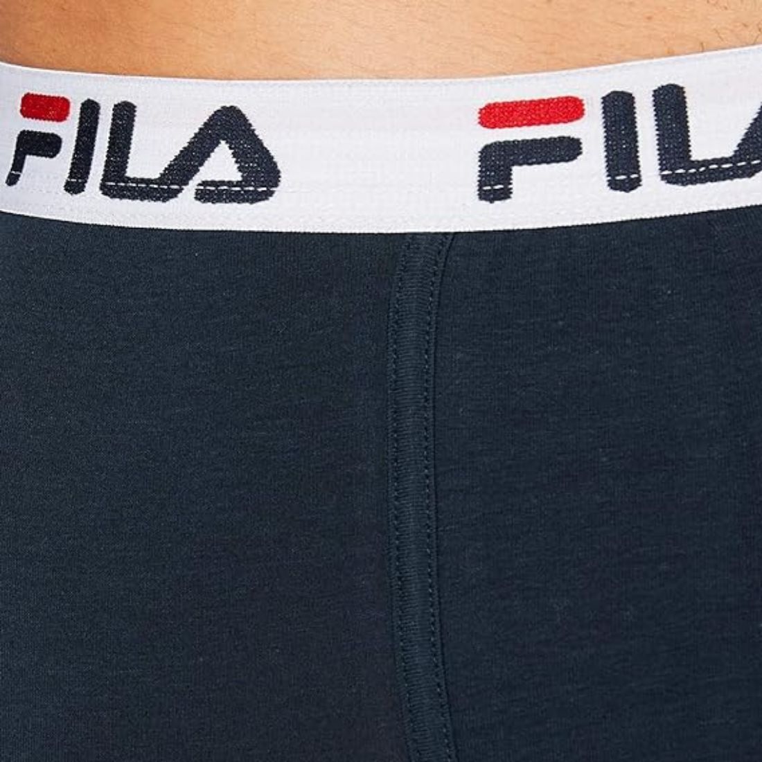 BOXER HOMBRE ALGODÓN/LYCRA CINTURA ELÁSTICA FU5016 MARINO FILA