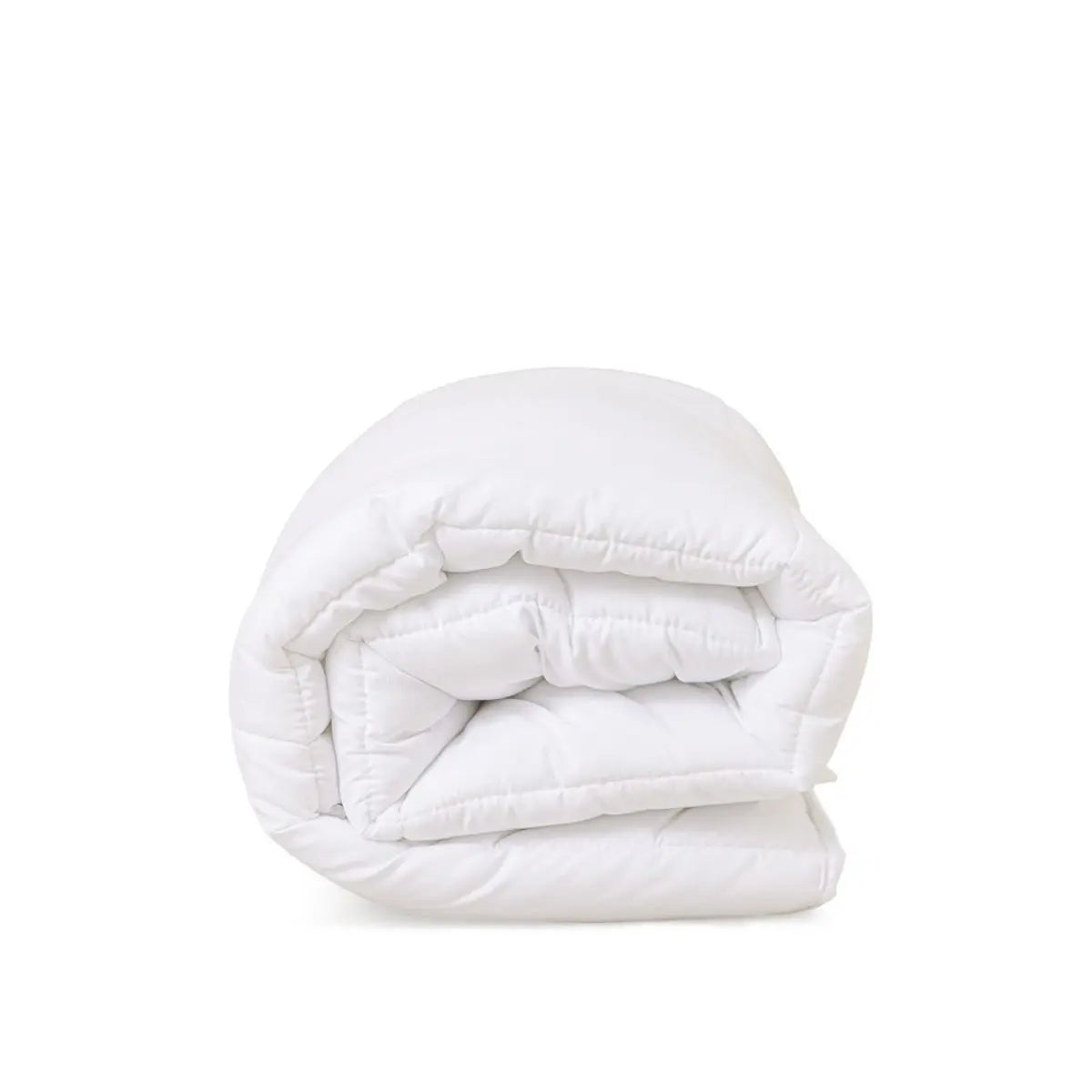 FUNDA NORDICA REVERSIBLE DESENFUNDABLE CON RELLENO+ CHICHONERA MOD. GOFRADO BEIGE INTERBABY