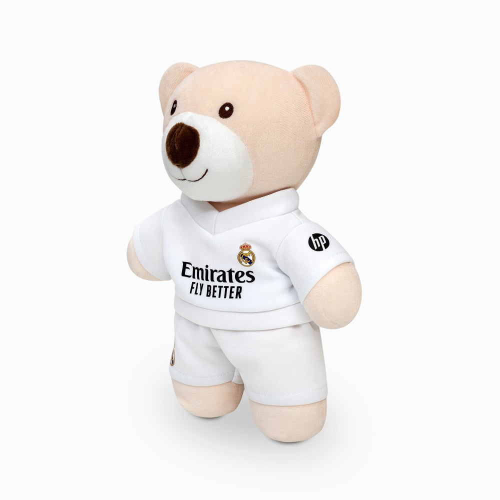 PELUCHE OSO REAL MADRID BLANCO INTERBABY