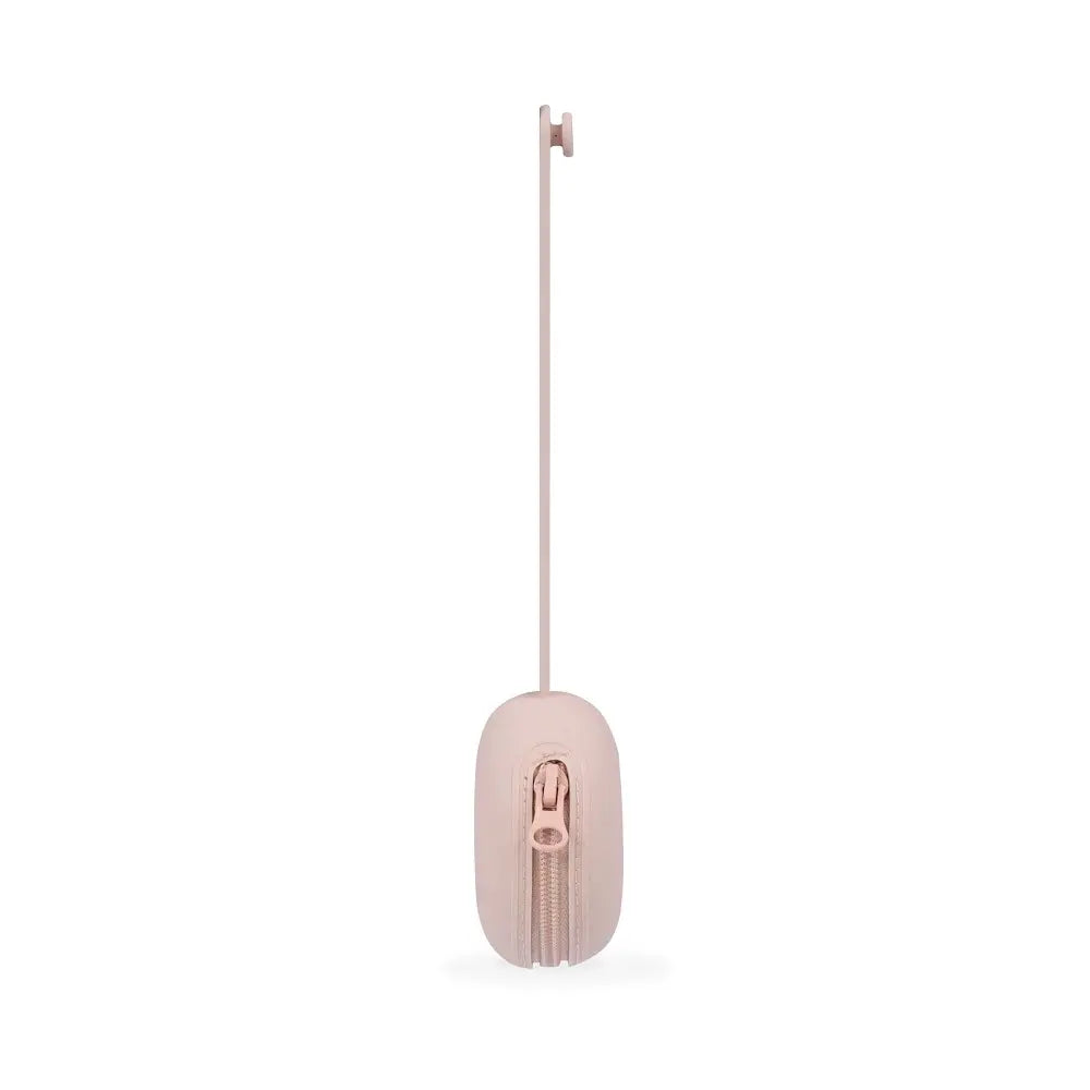 SET 4 PCS SILICONA CHUPETERO+PORTA+CHUPETE+SONAJERO SET58 ROSA INTERBABY