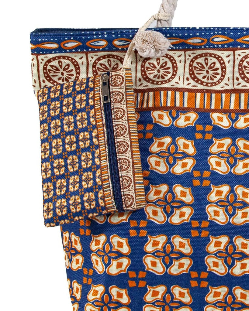 BOLSO ESTAMPADO DE PLAYA INDIA