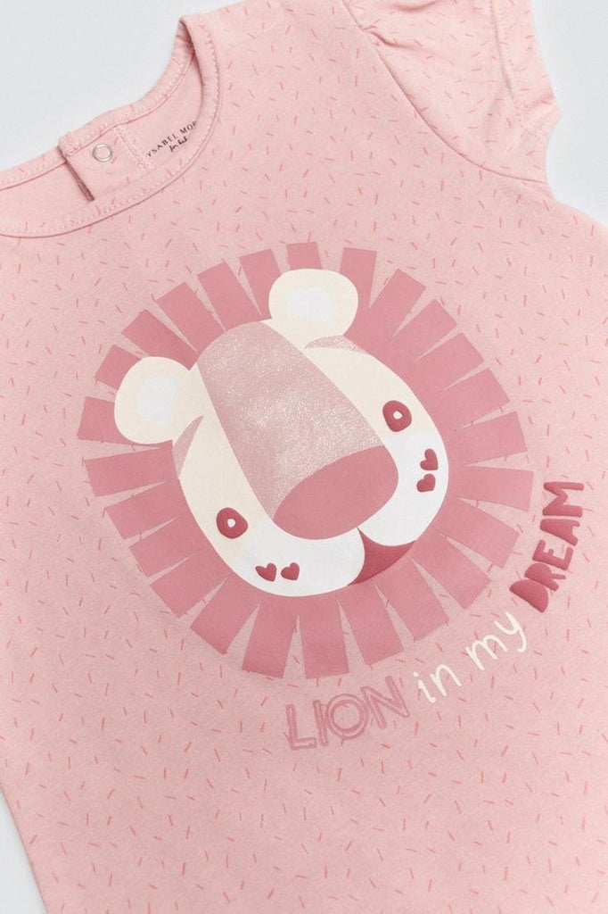 CONJUNTO BEBÉ MANGA CORTA YSABEL MORA