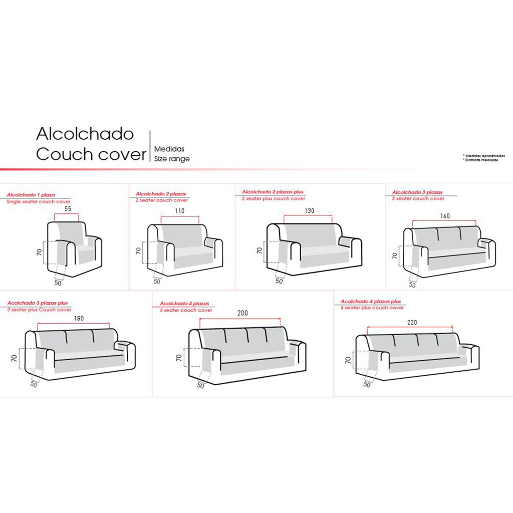 REVERSIBLE QUILTED SOFA COVER