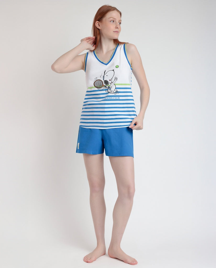 PIJAMA SIN MANGAS TENNIS CLUB