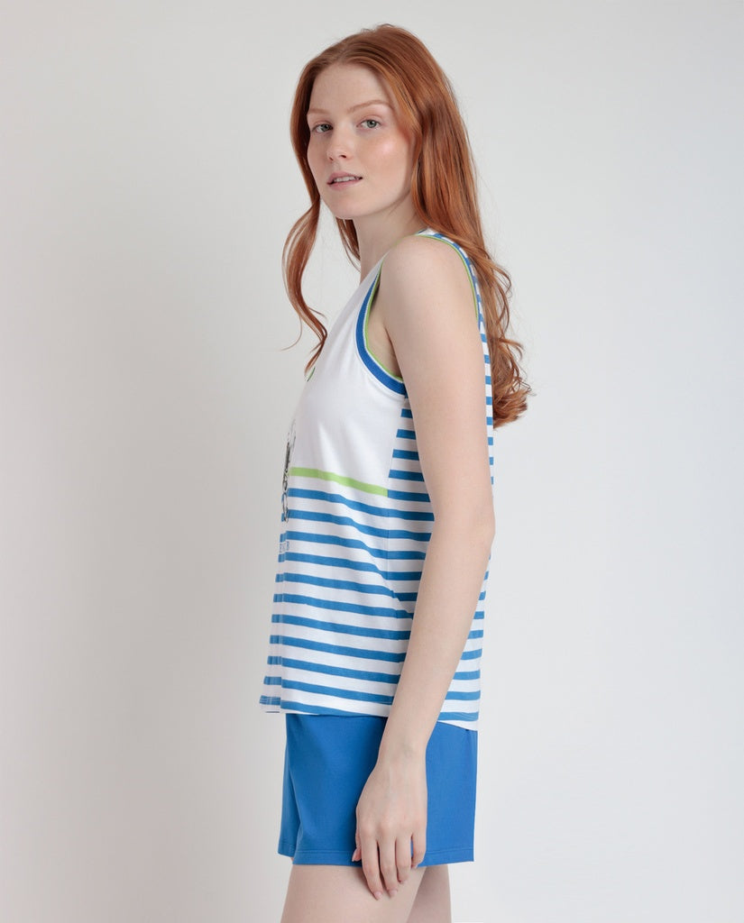PIJAMA SIN MANGAS TENNIS CLUB
