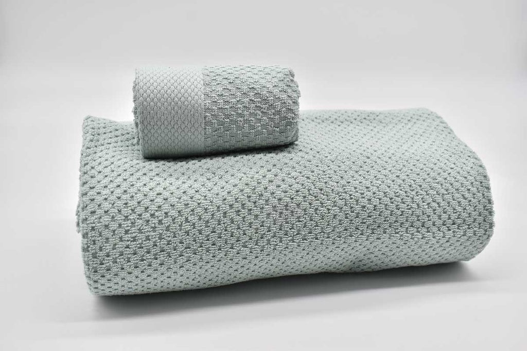 SET OF 3 GREEN TOWELS