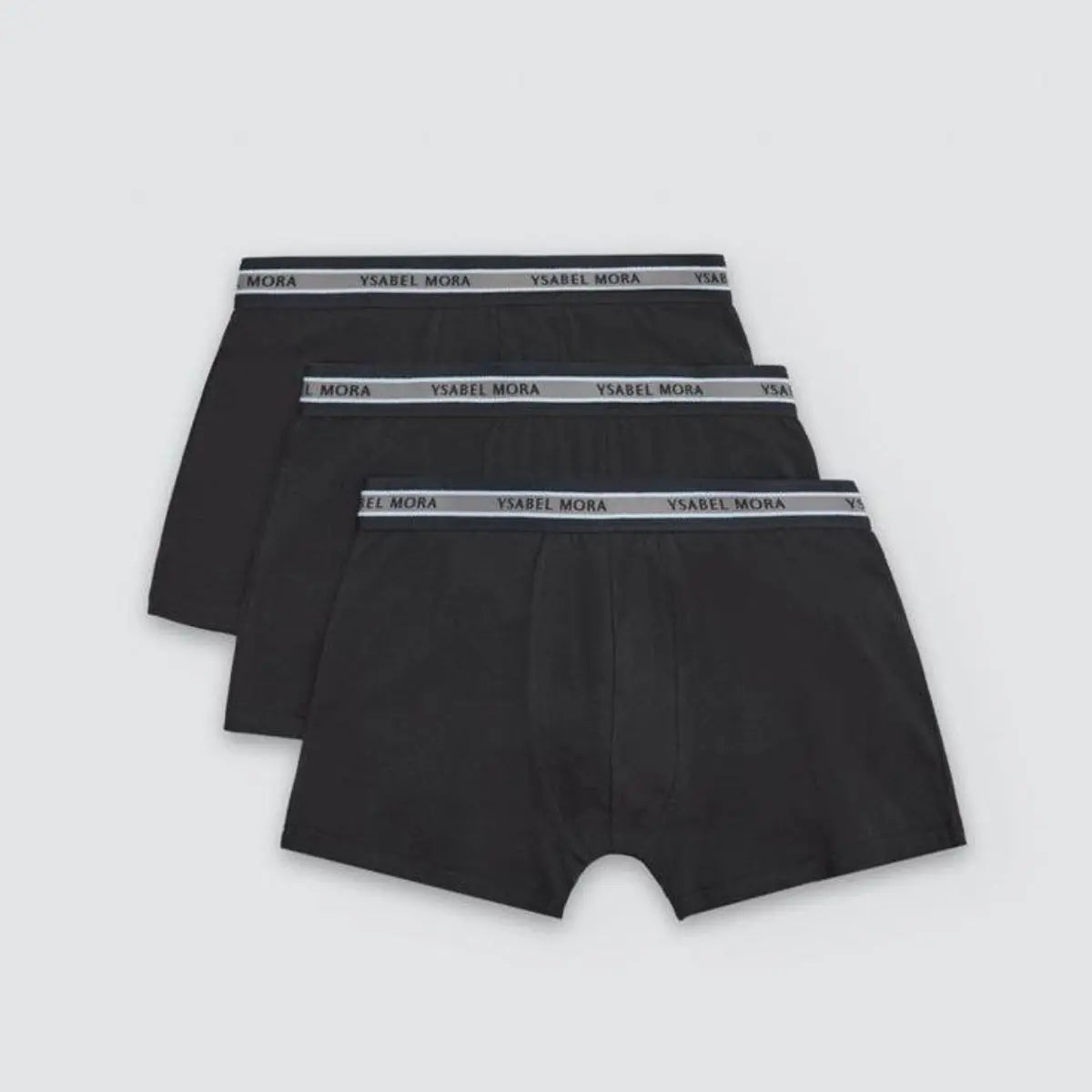 PACK 3 BOXER HOMBRE 20440 NEGRO YSABEL MORA
