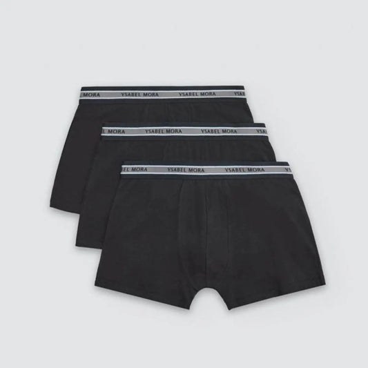 PACK 3 BOXER HOMBRE 20440 NEGRO YSABEL MORA