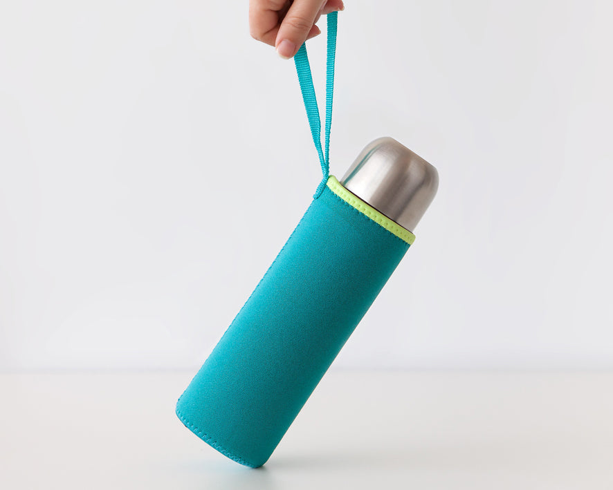 FUNDA NEOPRENO 7X20 PARA TERMO 500ML 1438 AZUL KIOKIDS