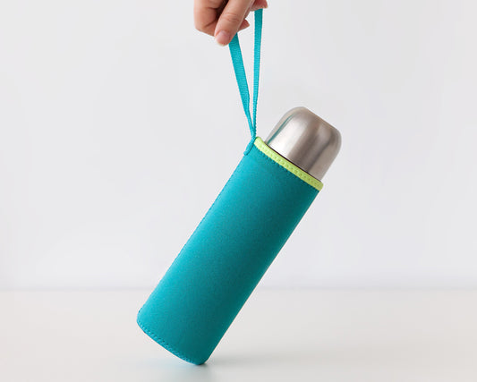 FUNDA NEOPRENO 7X20 PARA TERMO 500ML 1438 AZUL KIOKIDS