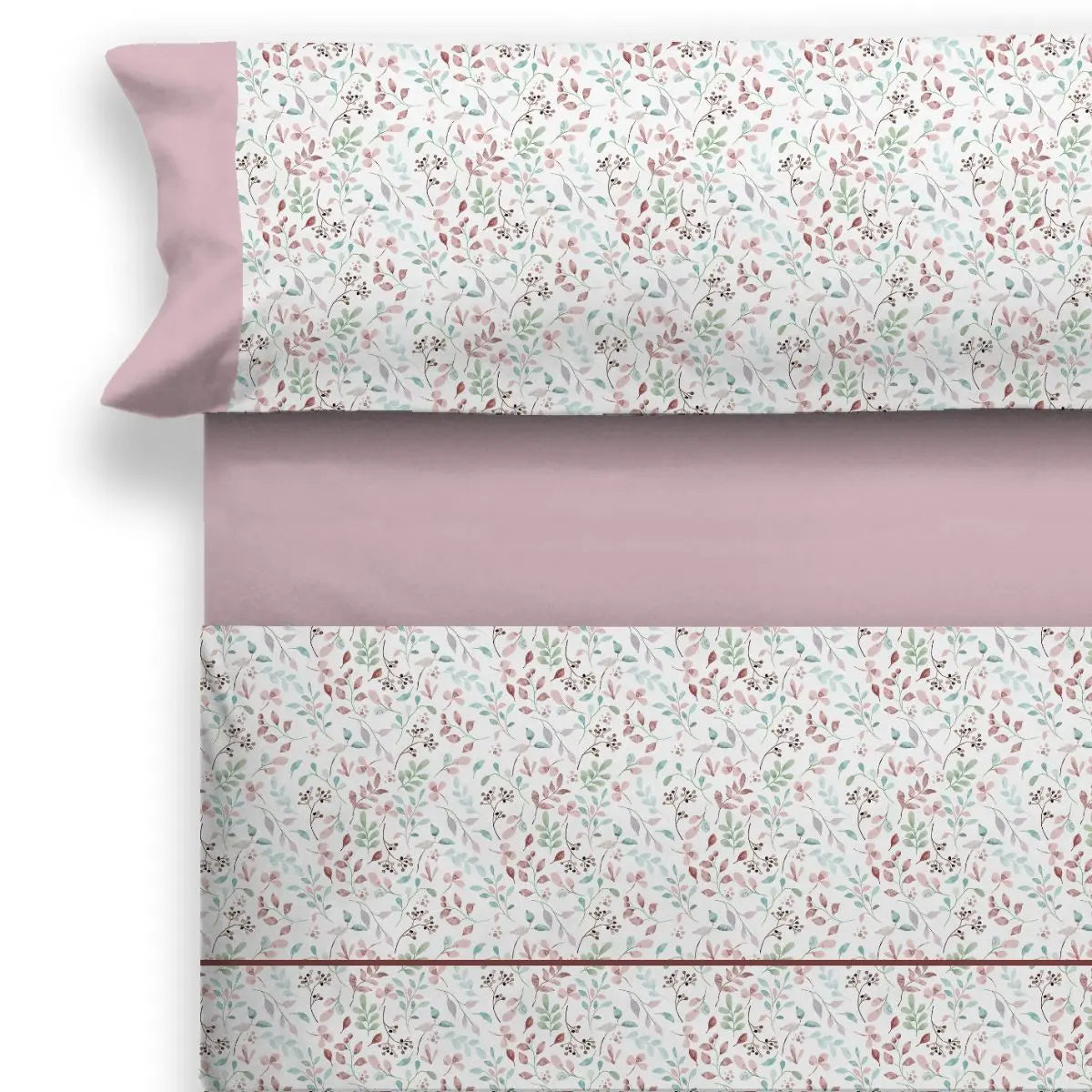 JUEGO DE SABANAS TELA SUBA ROSA CAÑETE