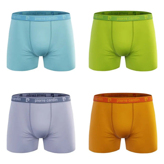 PACK 4 BOXER HOMBRE ALGODÓN BCX4/COLORS SURTIDO PIERRE CARDIN