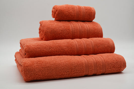 TOALLA RIZO AMERICANO NARANJA VIDAL HOME