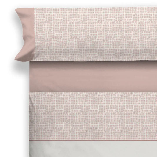 JUEGO DE SABANAS TELA DELE ROSA CAÑETE