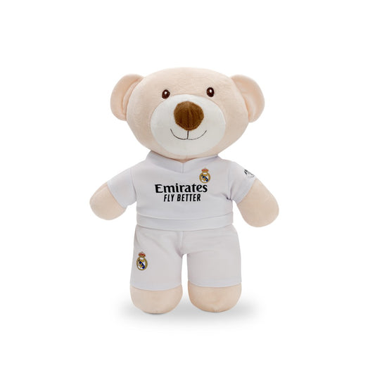 PELUCHE OSO REAL MADRID BLANCO INTERBABY