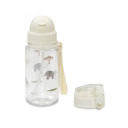 BOTELLA DE AGUA CON PAJITA MODELO SAVANNA BEIGE INTERBABY