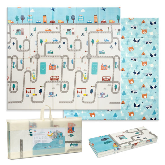 ALFOMBRA DE JUEGOS-GATEO COCHES INTERBABY
