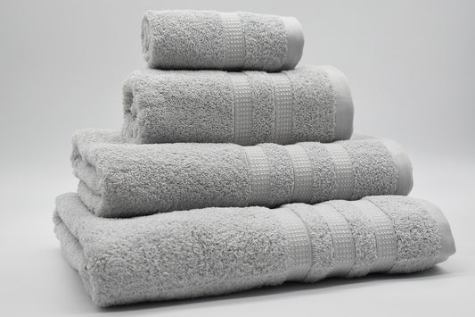 TOALLA RIZO AMERICANO PREMIUM GRIS VIDAL HOME