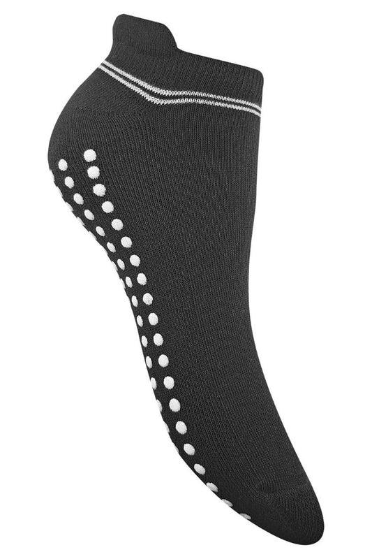 CALCETIN MUJER SPORT ANTIDESLIZANTE PA9009 NEGRO PIERRE CARDIN